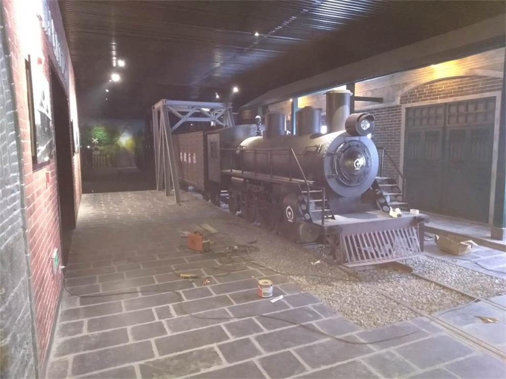 阿图什市蒸汽火车模型